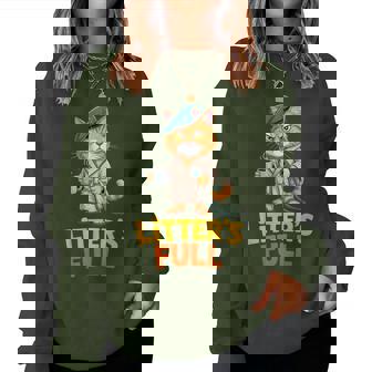 Litter’S Full Cat Lovers Christmas Xmas Coffee Humor Women Sweatshirt | Mazezy