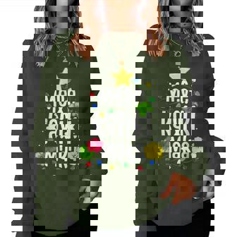 Mele Kalikimaka For Hawaiian Hawaii Christmas Women Sweatshirt | Mazezy