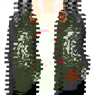 Mr And Mrs Santa Couples Matching Christmas Husband Wife Women Sweatshirt - Thegiftio