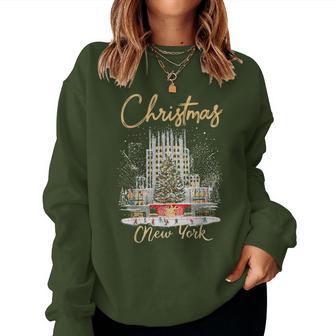 New York Ny Christmas Girl Trip Matching Women Sweatshirt - Thegiftio UK