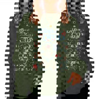 Retro Christmas Orthopedic 12 Days Of Ortho Ortho Nurse Team Women Sweatshirt - Monsterry