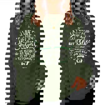 Students Saying 6-7 67 Six Seven Teacher Christmas 67 Women Sweatshirt - Thegiftio