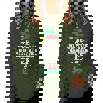 The Toddler Teacher Elf Christmas Matching Family Women Sweatshirt - Thegiftio