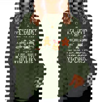 Xmas Tech Support Christmas Cookies Men Women Sweatshirt - Monsterry