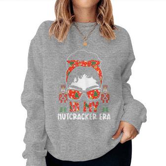 In My Nutcracker Era Cute Groovy Xmas Women Sweatshirt - Thegiftio UK