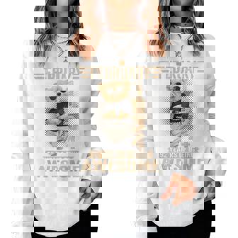 2月 92歳の誕生日 男性 女性 1934年 素晴らしいテディベア レディーススウェットシャツ - Kawaiitshirt