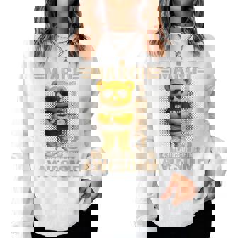 43歳 1983年3月 テディベア 43歳 誕生日 男性 女性 レディーススウェットシャツ - Kawaiitshirt