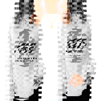 66歳の誕生日 男性 女性 66歳 1960年 面白い ギフト レディーススウェットシャツ - Kawaiitshirt