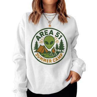 Area 51 Ufo Graphic For Alien Women Sweatshirt | Mazezy