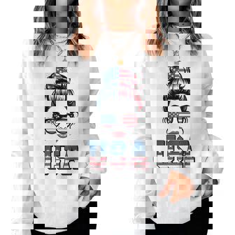 Cadeau Usa Tyle Drapeau Américain Original Sweat-shirt pour femme - Cadeauxyz