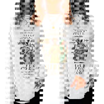 Catholic Girls Saints Joan Of Arc Rose Of Lima Philomena Women Sweatshirt | Mazezy