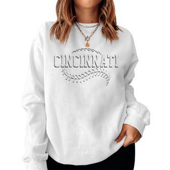Cincinnati Baseball Lovers Players For Women Women Sweatshirt - Thegiftio UK