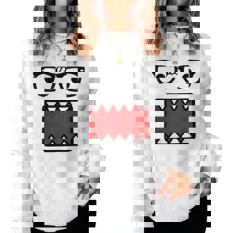 Costume Rétro Y2k Emocène Graphiqueisage Homme Sweat-shirt pour femme - Cadeauxyz