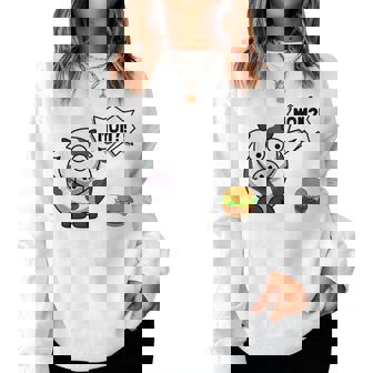 Divertente Concritta Mucca Mamma Women Sweatshirt - Novitaregali