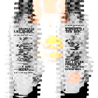 Duck I Don't Understand Stupid People Maybe I Should Take Women Sweatshirt - Monsterry