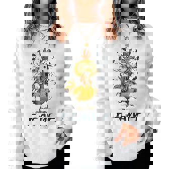 F-Caw-F Chicken Bird F-Caw-F Graphic For Man Woman Women Sweatshirt | Seseable CA