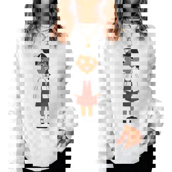 Goes To School Brave Girl Black History Month African Women Sweatshirt - Thegiftio