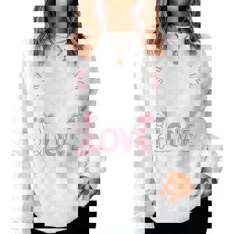 Hand Hygiene Love Infection Control Nurse Women Sweatshirt | Mazezy