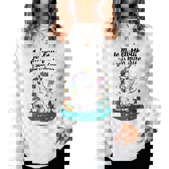 Je M'en Fou Juis La Future Mariée Bride Evjf Licorne Sweat-shirt pour femme - Cadeauxyz