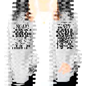 We Got Kingdom Work To Do Yall Christian Faith Women Sweatshirt | Mazezy