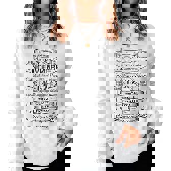 Las Leyendas Nacen En Noviembre 1962 Hombre Sudadera Mujer - Regaloses