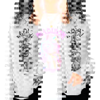 Madison Adorable Motif Licorne Pour Fille Nom Madison Sweat-shirt pour femme - Cadeauxyz