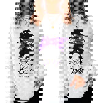 Messy Bun Stylish Baseball For Colorado & Girls Women Sweatshirt | Seseable CA