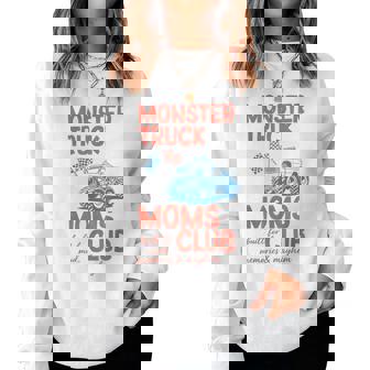 Monster Truck Moms Club Monster Truck Mama Mother's Day Women Sweatshirt - Monsterry