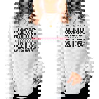 Raising Ballers Mom Baseball Women Sweatshirt | Seseable FR