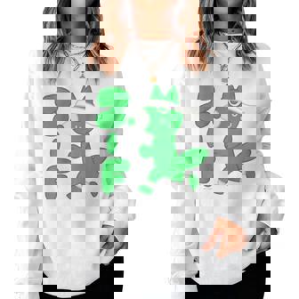 『グリッドマン ユニバース』ツツジ台高校 球技大会クラスｔシャツ「2年f組」（内海・六花・なみこ） レディーススウェットシャツ - Kawaiitshirt