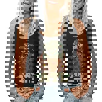 404 Atlanta Native Black Woman Locs Camo Hat Women Tank Top - Thegiftio