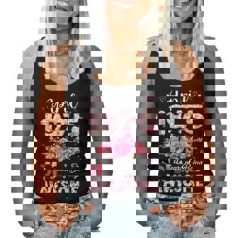 51歳 1975年4月 花柄 51歳 誕生日 男性 女性 レディースタンクトップ - Kawaiitshirt