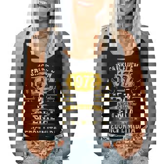 54 Años Cumpleaños Hombres Es Fabricado En 1972 Camiseta sin mangas para mujer - Regaloses