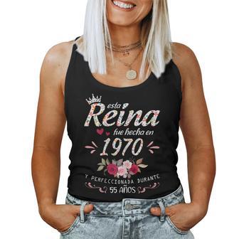 55 Años Cumpleaños Hecha En 1970 55 Cumpleaños Regalo Camiseta sin mangas para mujer - Regaloses