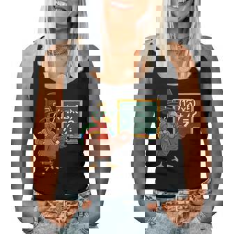 67 Thanksgiving Turkey Math Teacher Six Seven Women Tank Top | Seseable FR