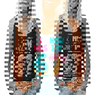 7 Year Old Birthday I Was Six Now I'm Seven Boys Girls Women Tank Top | Seseable FR