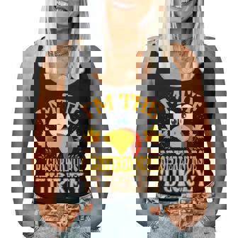 99 Thanksgiving Family Matching Pajamas Thanksgiving I'm The Registered Nurse Turkey Matching -Adults Black Small Short Sleeve Thanksgiving Women Tank Top | Mazezy