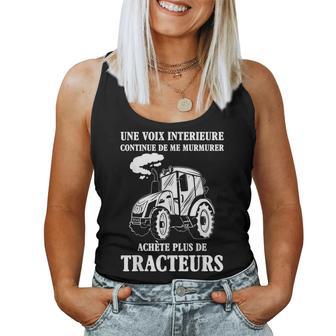 Achète Plus De Tracteurs Ferme Animal Homme Cadeau Débardeur pour femme - Cadeauxyz