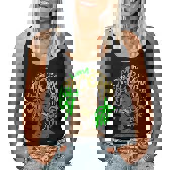 I Am My Ancestors Dreams Afro Black Queen Vintage Lime Green Women Tank Top - Thegiftio