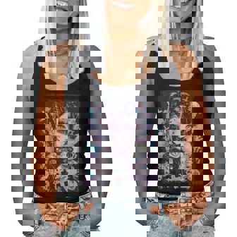 Anime Girl Goth Bunny Cute E-Girl Gothic Outfit Grunge Women Tank Top - Thegiftio