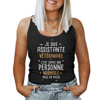 Assistanteétérinaire Cadeau Drôle Rigolo Original Débardeur pour femme - Cadeauxyz