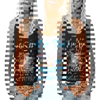 Aw Ship It's A Mother And Son Trip 2025 Cruise Vacation Mom Women Tank Top | Seseable UK