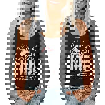 Baseball Nana Crazy Proud Always Loud Nana Baseball Women Tank Top - Thegiftio