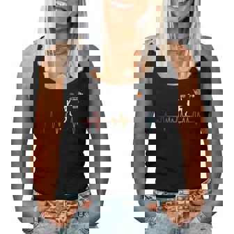 Basketball Heartbeat For And Girls Women Tank Top - Thegiftio