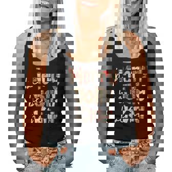 Be-Merry Be Jolly Be Kind Christmas Teacher Xmas Holiday Women Tank Top | Mazezy