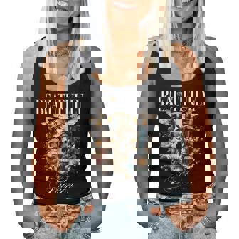 Beautifully Broken For Vintage Retro Women Tank Top | Mazezy