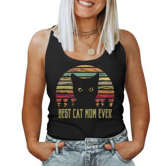 Best Cat Mom Ever intage Des Années 80 Débardeur pour femme - Cadeauxyz