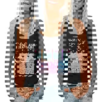 Bestie Squad Bubble Tea Cute Kawaii Friends Lovers Bff Girls Women Tank Top - Thegiftio