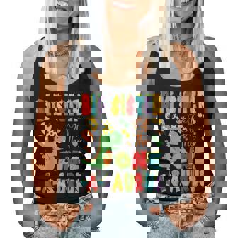 Big Sister Of The One-A-Saurus 1St Birthday Boy Dinosaur Women Tank Top | Seseable UK