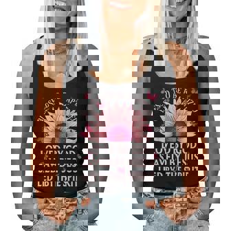 Blessed To Be Baptized Loved By God Sunflower Christian Women Tank Top - Thegiftio